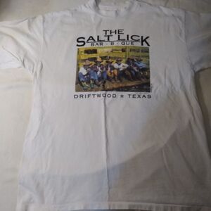 Vintage Salt Lick BBQ Driftwood Texas T-Shirt